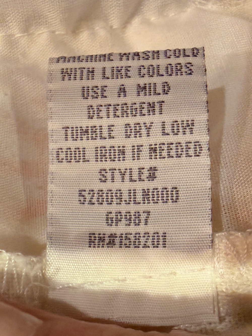 Cali1850 Women’s Wide Leg Cream Beachy Nautical Campy Print Blend Pants sz L - Picture 8 of 11